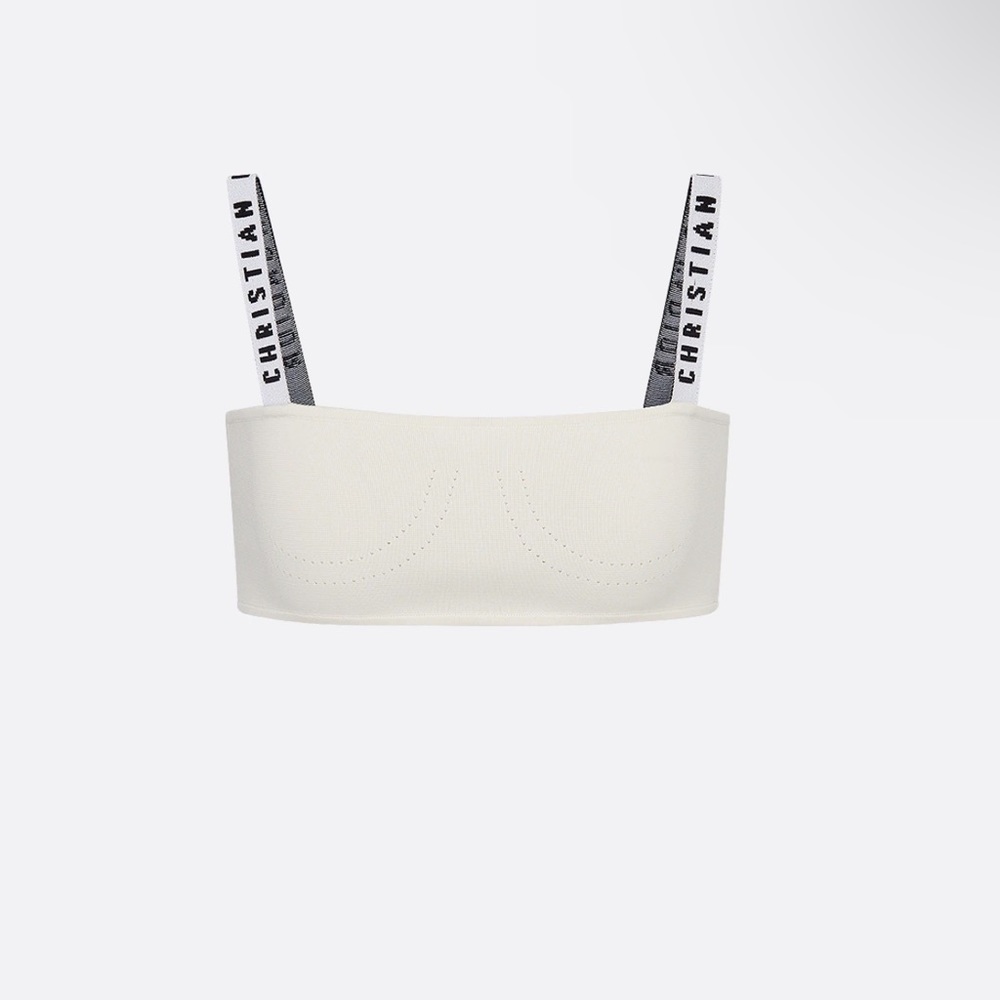 Dior Bralette White Size Small